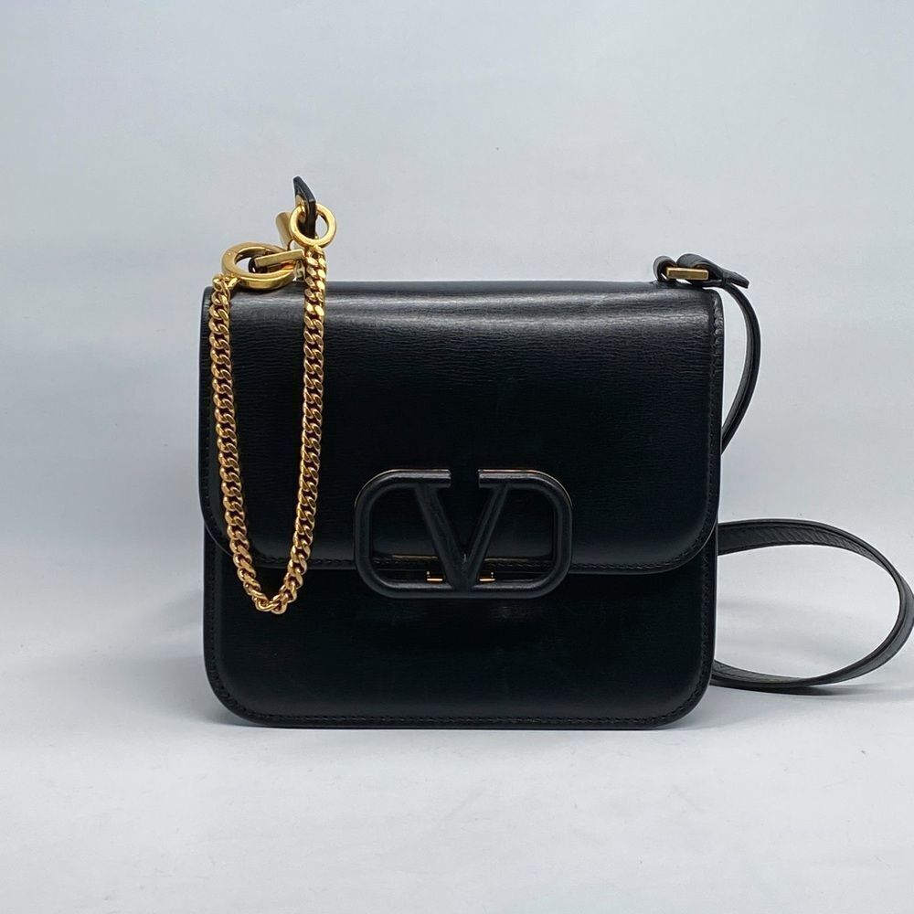 Valentino Garavani Small VSling Leather Shoulder Bag